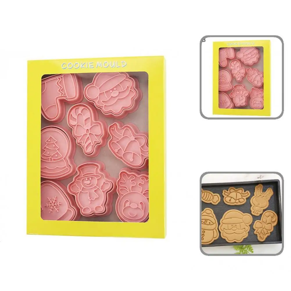 

Легко вырезать, безопасные рождественские Мультяшные конфеты, вырубка для пекарни