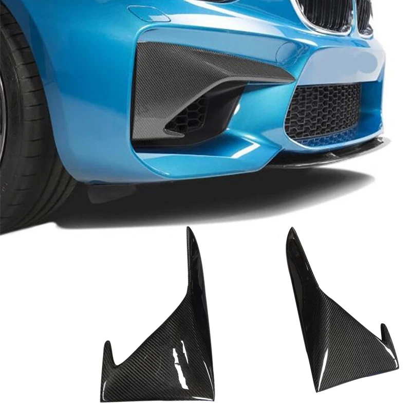 Летучая мышь-Стайлинг углеродное волокно Вентиляционное крыло Накладка для BMW F87