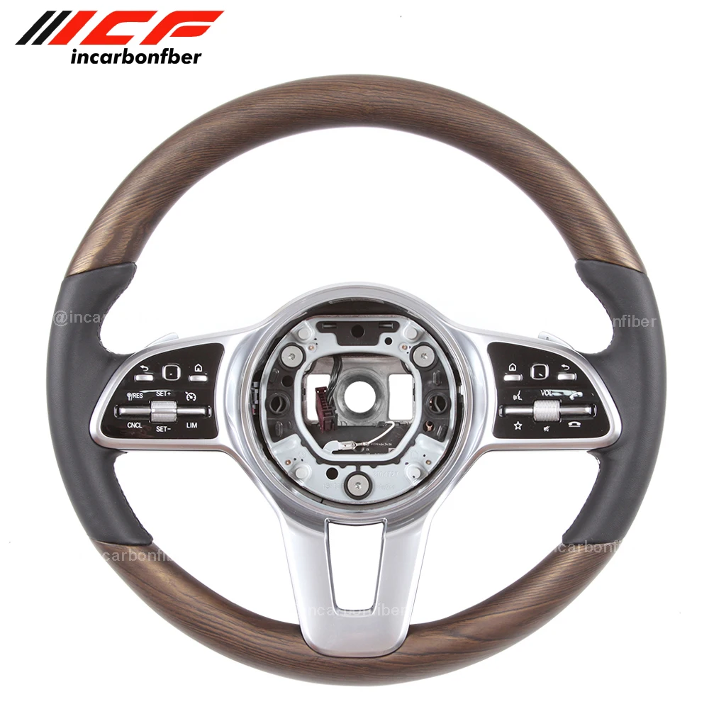

Рулевое колесо из углеродного волокна для Mercedes Benz W177 W205 S205 W213 W222 C257 X166 A C E G S Class CLS