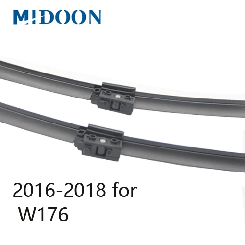 MIDOON стеклоочистителей для Mercedes Benz A класс W168 W169 W176 A140 A150 A160 A170 A180 A190 A200 A210 A220 A250 A45 AMG интерактивного компакт-диска - Цвет: 2016-2018 for W176