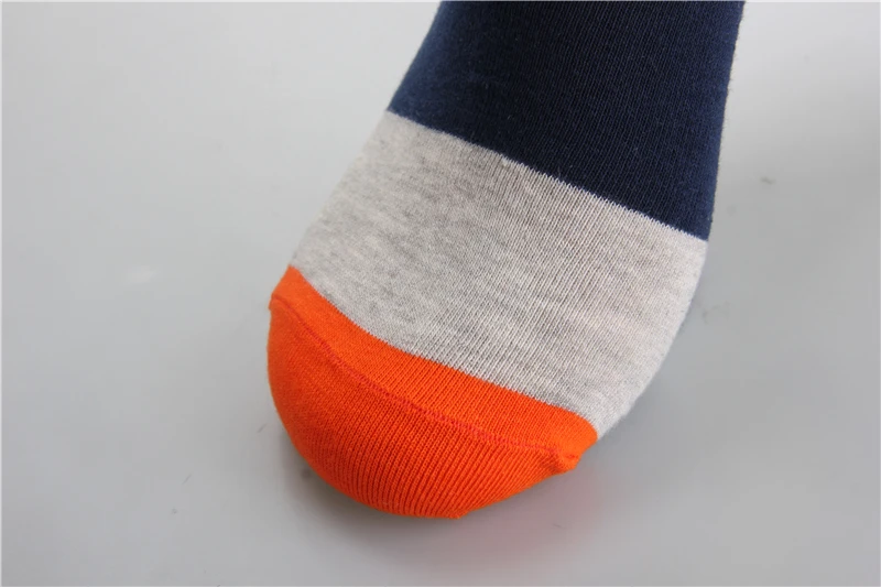 Новинка, модные носки для отдыха, Calcetines Hombre, весна/лето, мужские хлопковые носки, большие полоски, дезодорант, подарочные носки, 5 пар в упаковке