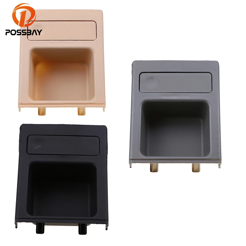 

POSSBAY Front Center Console Storage Coin Holder Box for BMW 3 Series E46 Sedan/Wagon/Compact/Coupe/Convertible/M3 1997-2006