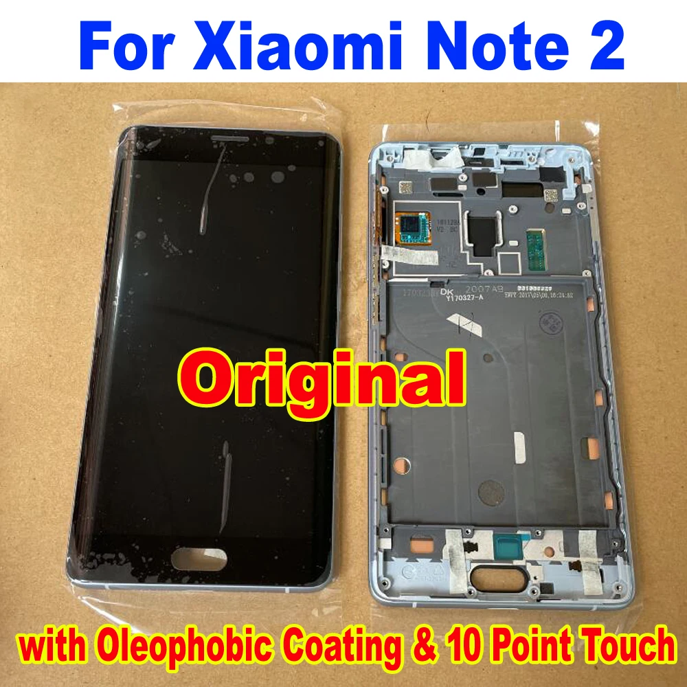 ЖК-дисплей Note2 с сенсорной панелью и дигитайзером в сборе оригинальный сенсорный