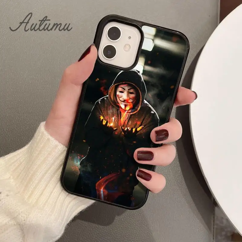 Анонимный чехол для телефона iPhone 11 12 13 14 Pro Max mini XR XS SE 2020 7 8 Plus Samsung Galaxy S21 S22 |