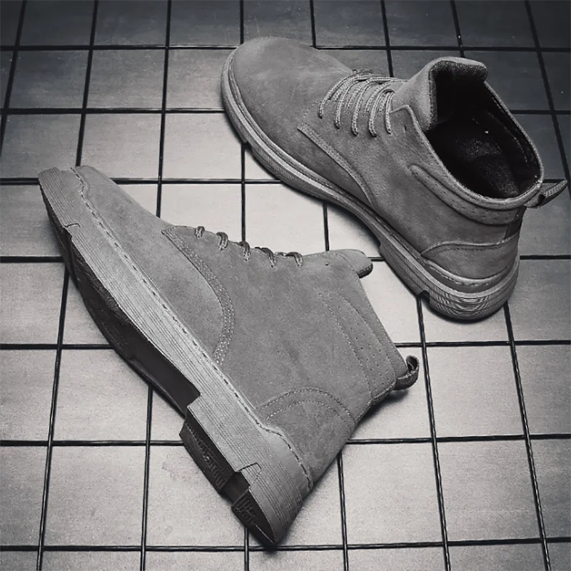 

2020 New Style Hot Sale Comfort Wholesale Price Boots Martin Men High-Top Female Adult Breathable British Style Military Botas