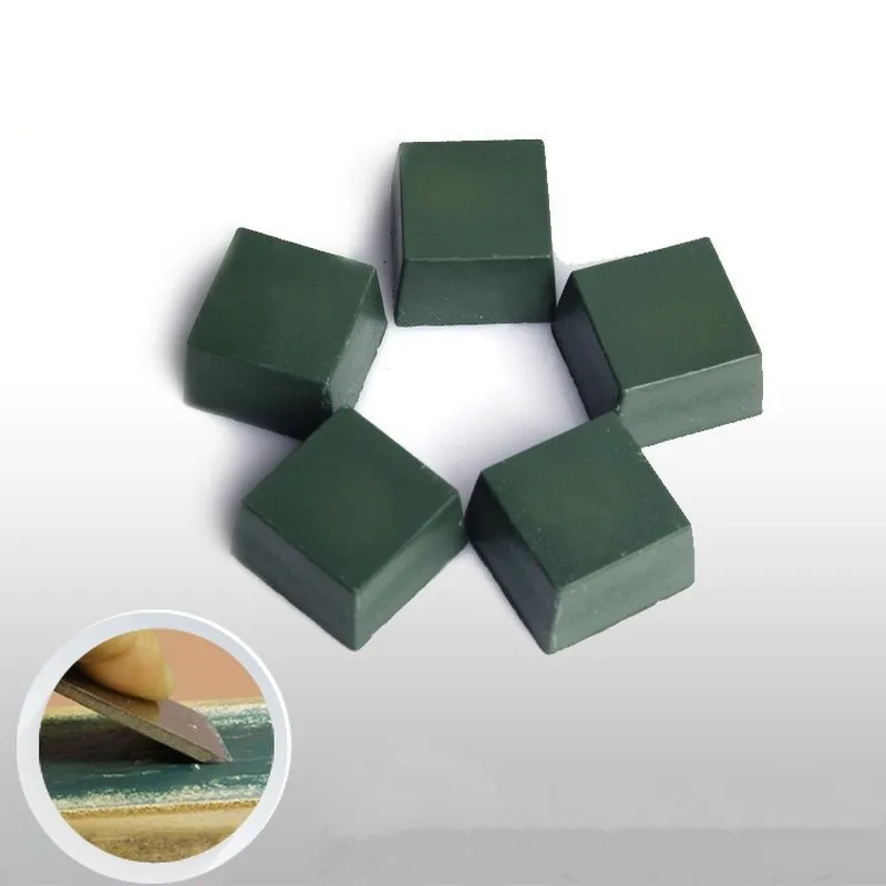 

1pc Green Polishing Paste Alumina Fine Abrasive Buff Polishing Compound Metal Knife Blade Jewelry Polishing Grinding Use