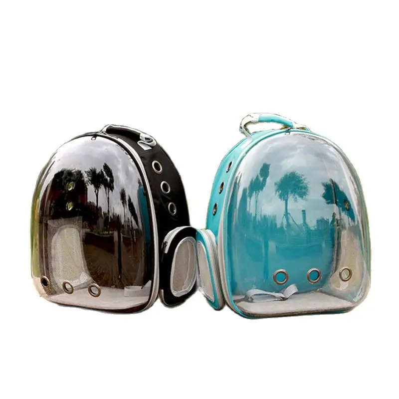 

25L Pet Carrier Bags Breathable Catie Bag Outdoor Travel Backpack For Cats And Dog Transparent Space Panoramic Side Opening Case