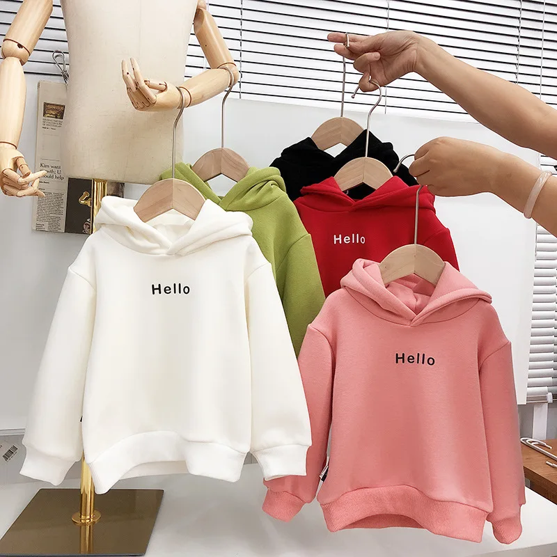 

Baby Boys Clothes Sweatshirt Top Children's Clothing Autumn Winter PantsToddler Girls Outerwear Hoodies Sports Trousers