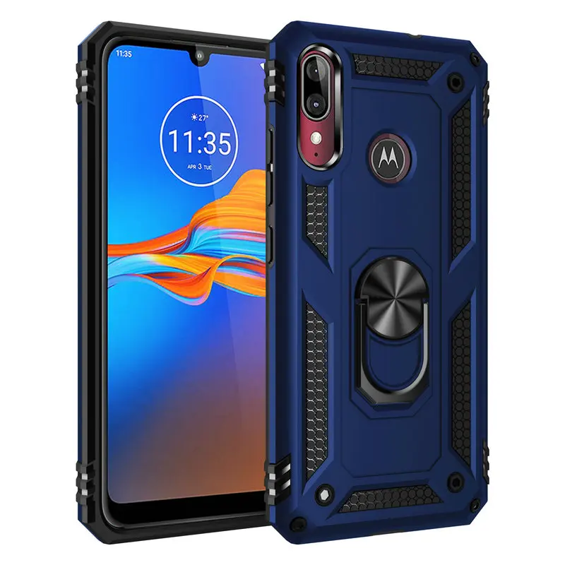 Металлический кольцевой держатель для Motorola Moto E6s 2020 чехол накладка G 5G Plus E6 s Play One