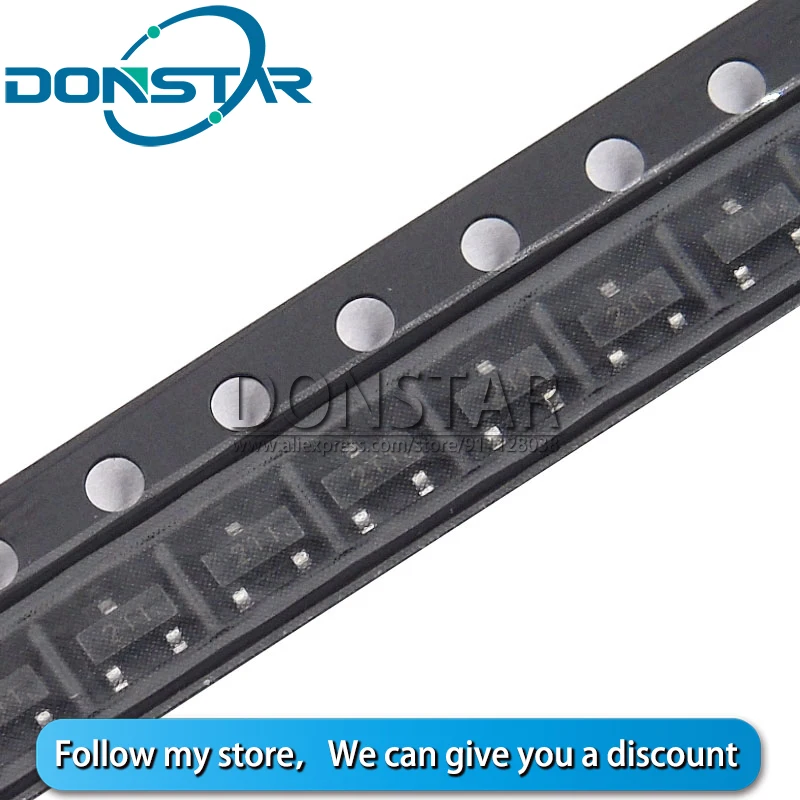 Новинка 100 шт. триодный транзистор MMBT9012 2T1 SOT 23 MMBT9012LT1G S9012 2TI 9012 SMD|Транзисторы| |