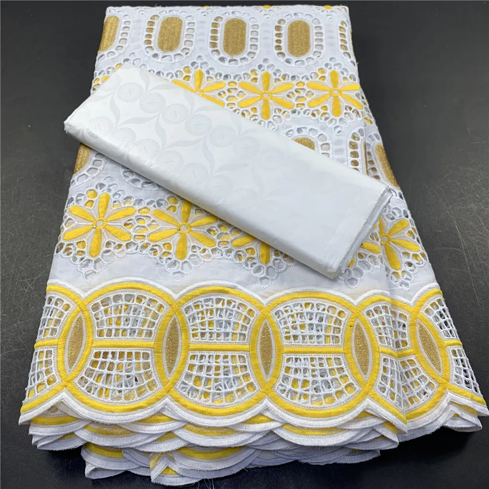 

MIQIER High2021Quality Африканский нигерийский тюль, кружева ткани платье для выпускного вечера с Дамасским вечерние платье Швейцарский хлопок 2,5 ярд...