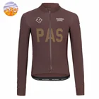 Зимняя мужская куртка PAS, теплая флисовая велосипедная Джерси PNS с длинным рукавом, Кашемировые топы, одежда для горного велосипеда, мужская одежда Maillot Ciclismo