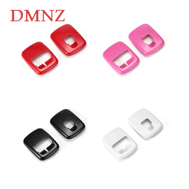 

1 Pair Car Window Electronic Switch Button Panel Cover Decoration Sticker For Mercedes Smart 453 Fortwo Forfour Auto Accessories
