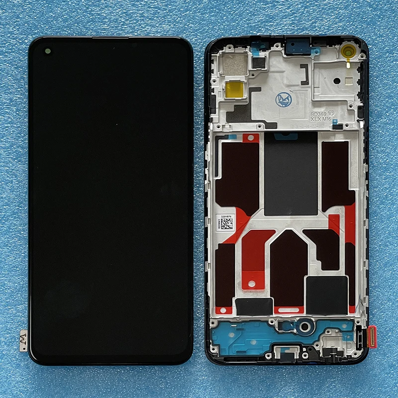 Pantalla LCD Original de 6,43 pulgadas para Oppo K9 PEXM00, digitalizador de Panel t&aacute;ctil, montaje de marco, repuesto-5