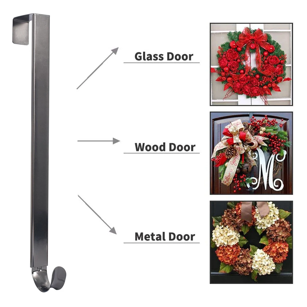 Вешалка для венка металлическая телескопическая без отверстий из нержавеющей
