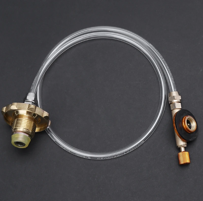 

Outdoor Camping Propane Refill Adapter Gas Flat Cylinder Tank Coupler Adapter