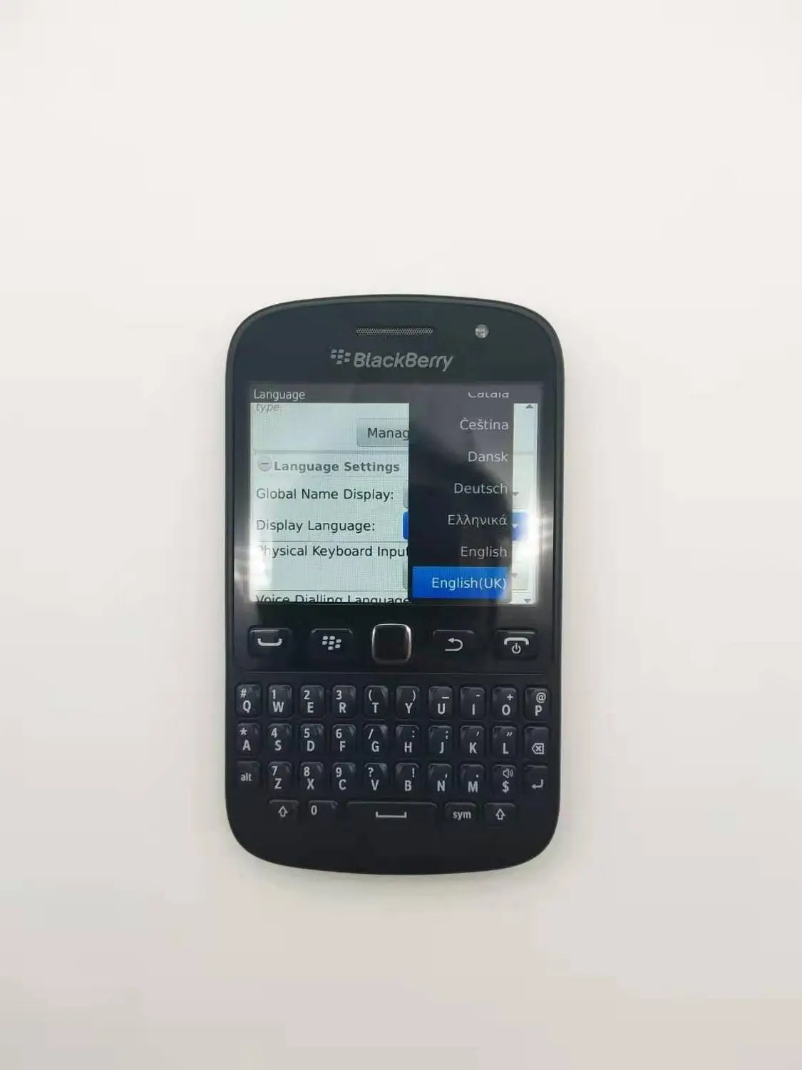 Blackberry 9720 Восстановленный разблокированный оригинальный QWERTY клавиатура 5MP
