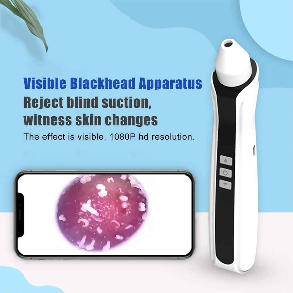 

USB Rechargeable Blackhead Remover Pimple Acne Comedone Extractor Cleaner Skin Tightening Facial Clean Face Skin Care Tools