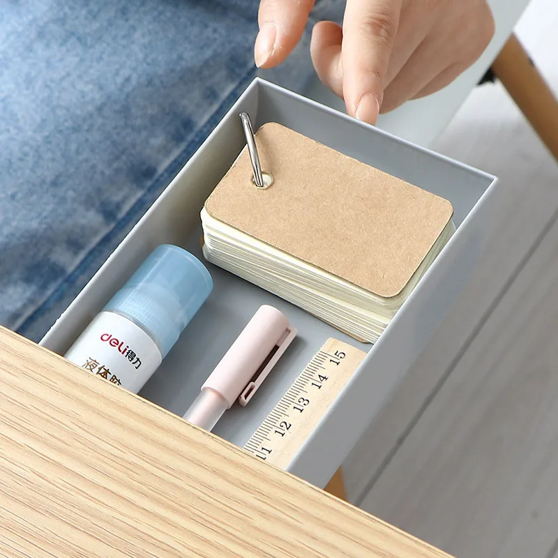 Самоклеящаяся скрытая под столом коробка для хранения Органайзер макияжа