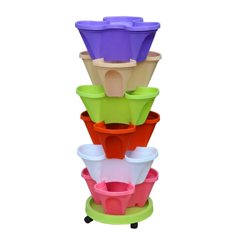 Vegetable Growing Basin Balcony Strawberry Indoor Box Stereo Home Decoration Plant Grow Ba | Дом и сад