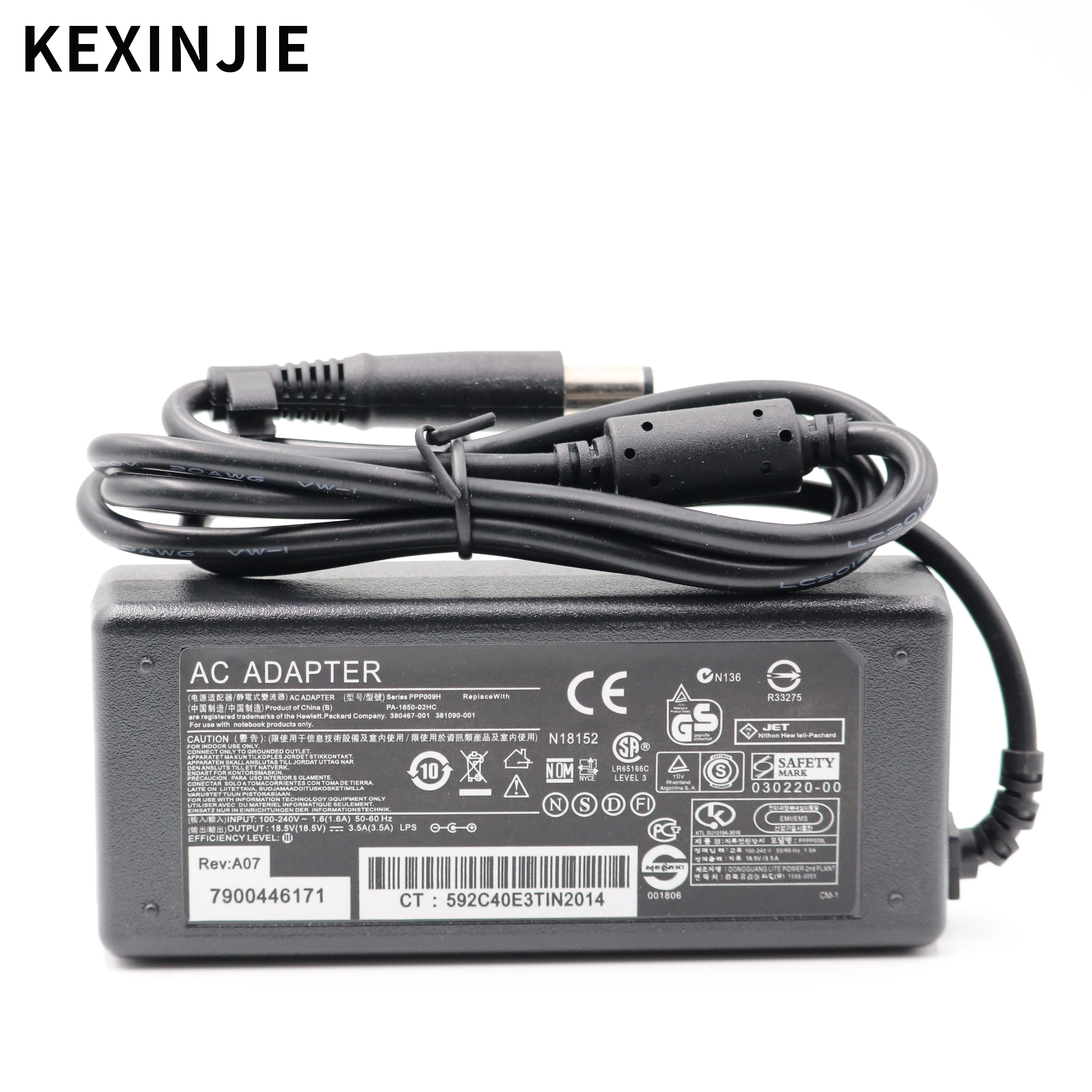 Блок питания для HP Probook 18 5 430 440 450 455 640 645 650 G1 G2 18.5V3.5A 655 в | Компьютеры и офис