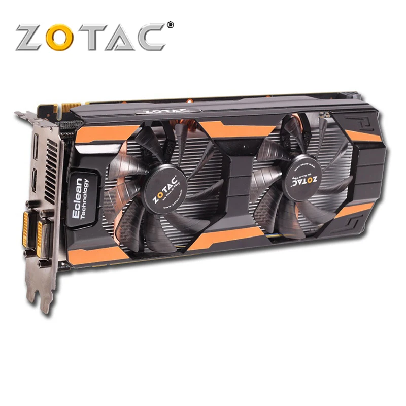 Видеокарта ZOTAC GTX660 2G D5 2 Гб процессор Thunderbolt Edition GPU 660 бит видеокарта GDDR5 2GD5 DVI HDMI DP GTX