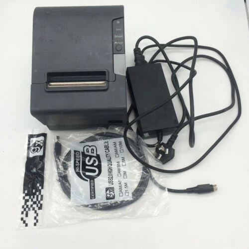 

Принтер для этикеток t88v tm-t88v, 88 в, для чеков EPSON TM-T88V, M244A, с блоком питания PS-180