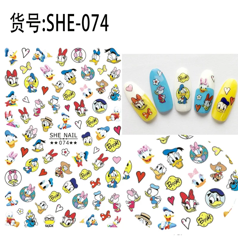 

Disney Princess Handmade Art DIY Dumbo Lion King Mickey Nail Art Sticker Stitch Nail Slider Nail Decoration Decal