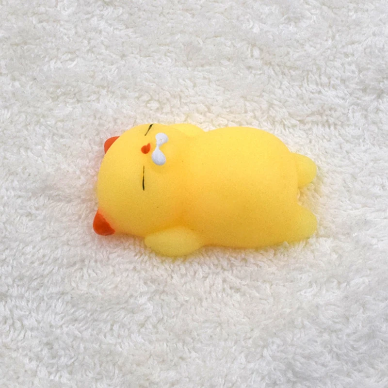 Mini animales blandos para apretar, juguete antiestr&eacute;s para aliviar el estr&eacute;s, Kawaii, Mochi-4