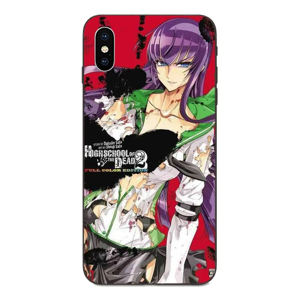 Чехол из ТПУ для Highschool Of The Dead Saeko чехол Huawei Mate 9 10 20 P8 P9 P10 P20 P30 Lite Mini Play Pro P smart Plus Z 2017