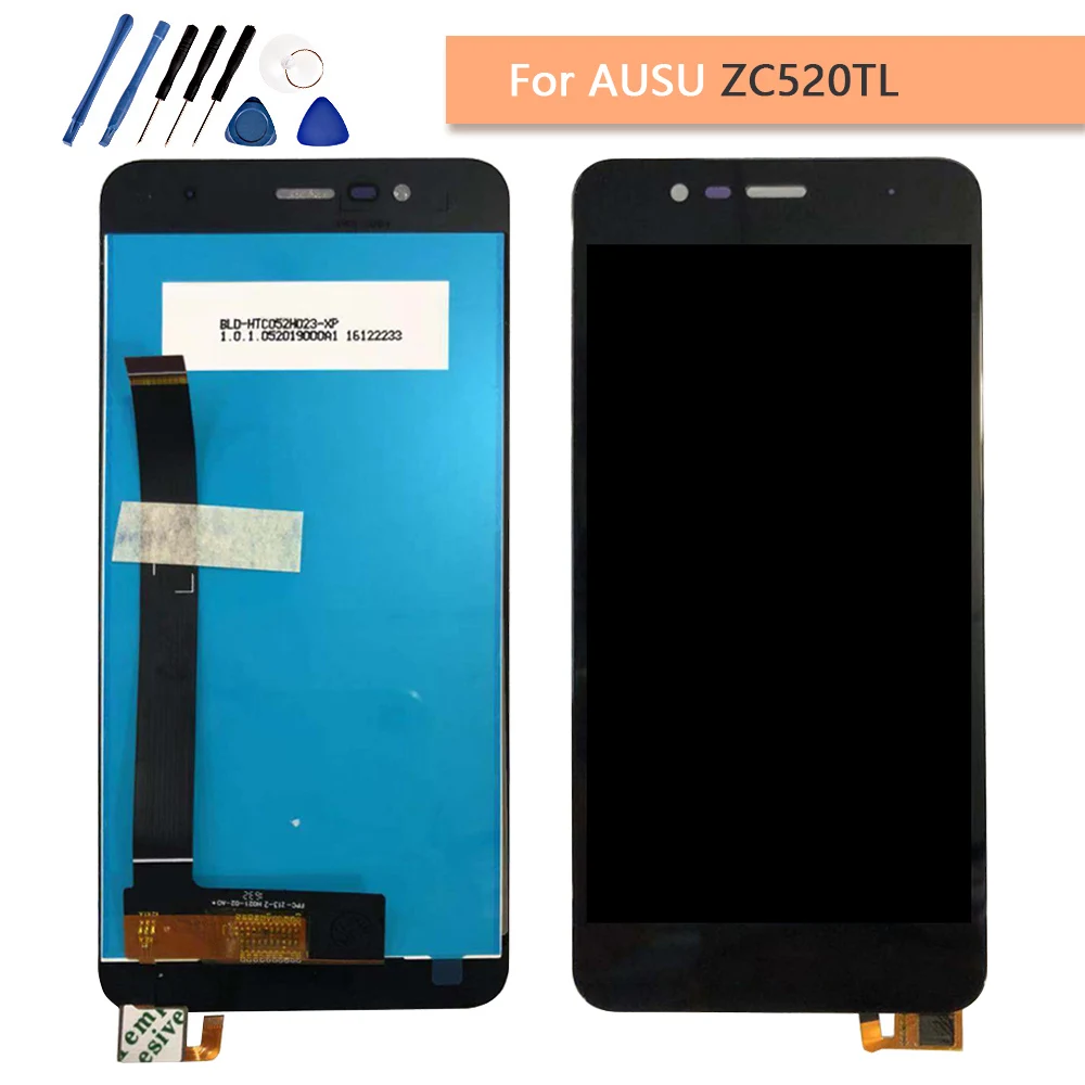 Для Asus Zenfone 3 Max ZC520TL ЖК дисплей кодирующий преобразователь сенсорного экрана в