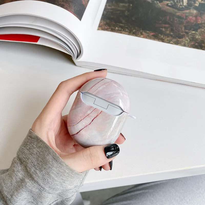 Новый чехол для наушников Xiaomi MI Redmi AirDots 3 pro с мраморным рисунком Airdots наушники в