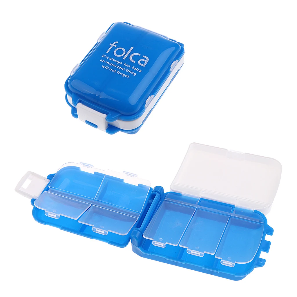 2 шт. 8 слотов портативный держатель для планшета Органайзер Чехол Коробка