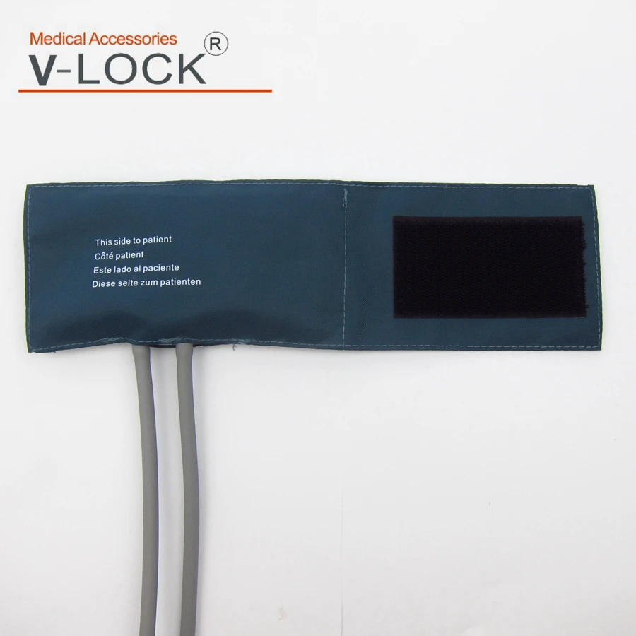 infant arm blood pressure cuff with bladder double-tube nylon coat |