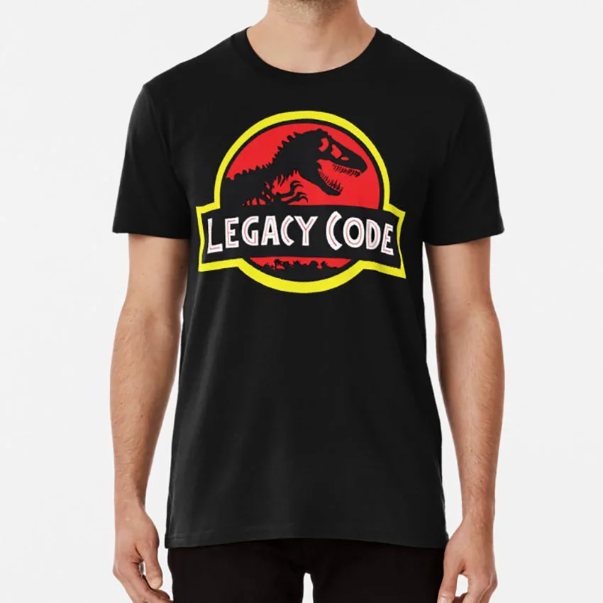 Футболка с кодовым принтом angularjs angular2 javascript git programing engineering geek push deploy Legacy|Мужские