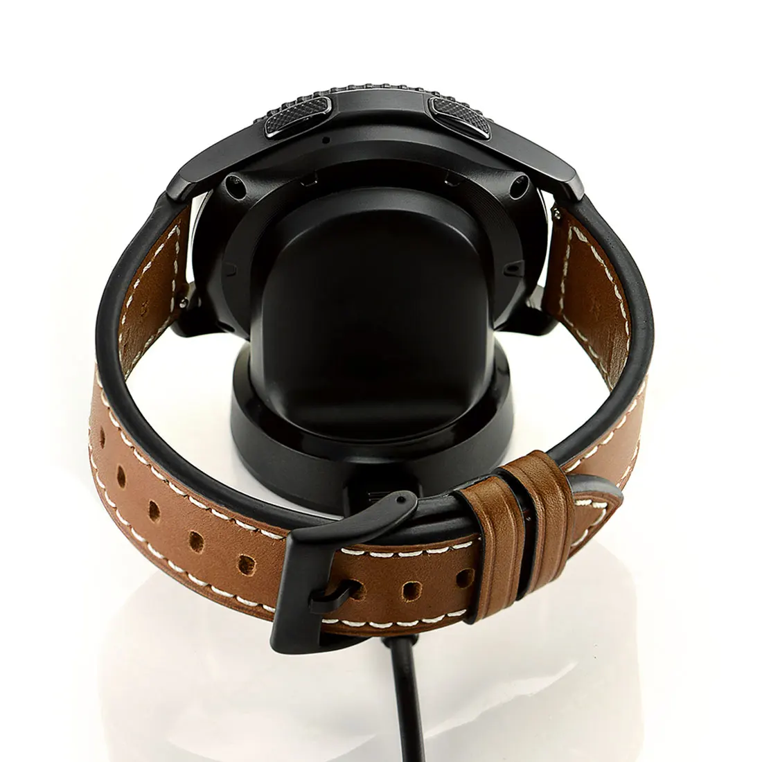 

Wireless Fast Charger Base For Samsung Gear S3/S2 Frontier Watch Charging Cable For Samsung Galaxy Watch S2/S3 46mm/42mm Charge