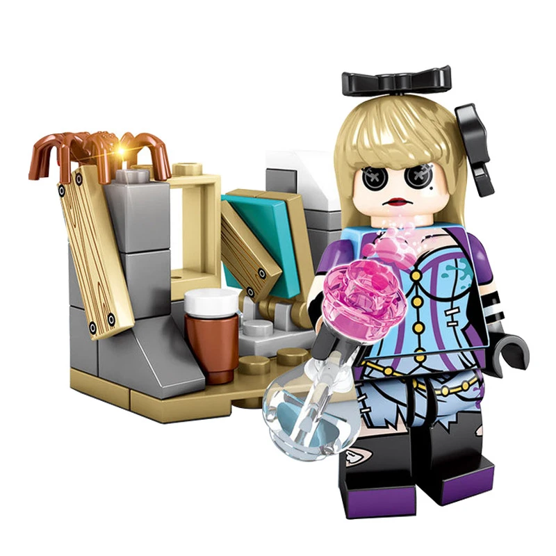 Sy1278 8 шт./компл. супергерой идентичность V игра страшный волшебник Buidling Block Bricks