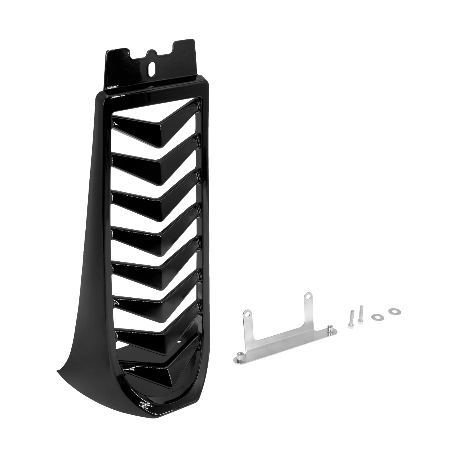 Черная передняя нижняя крышка радиатора для мотоцикла обтекатель подбородка