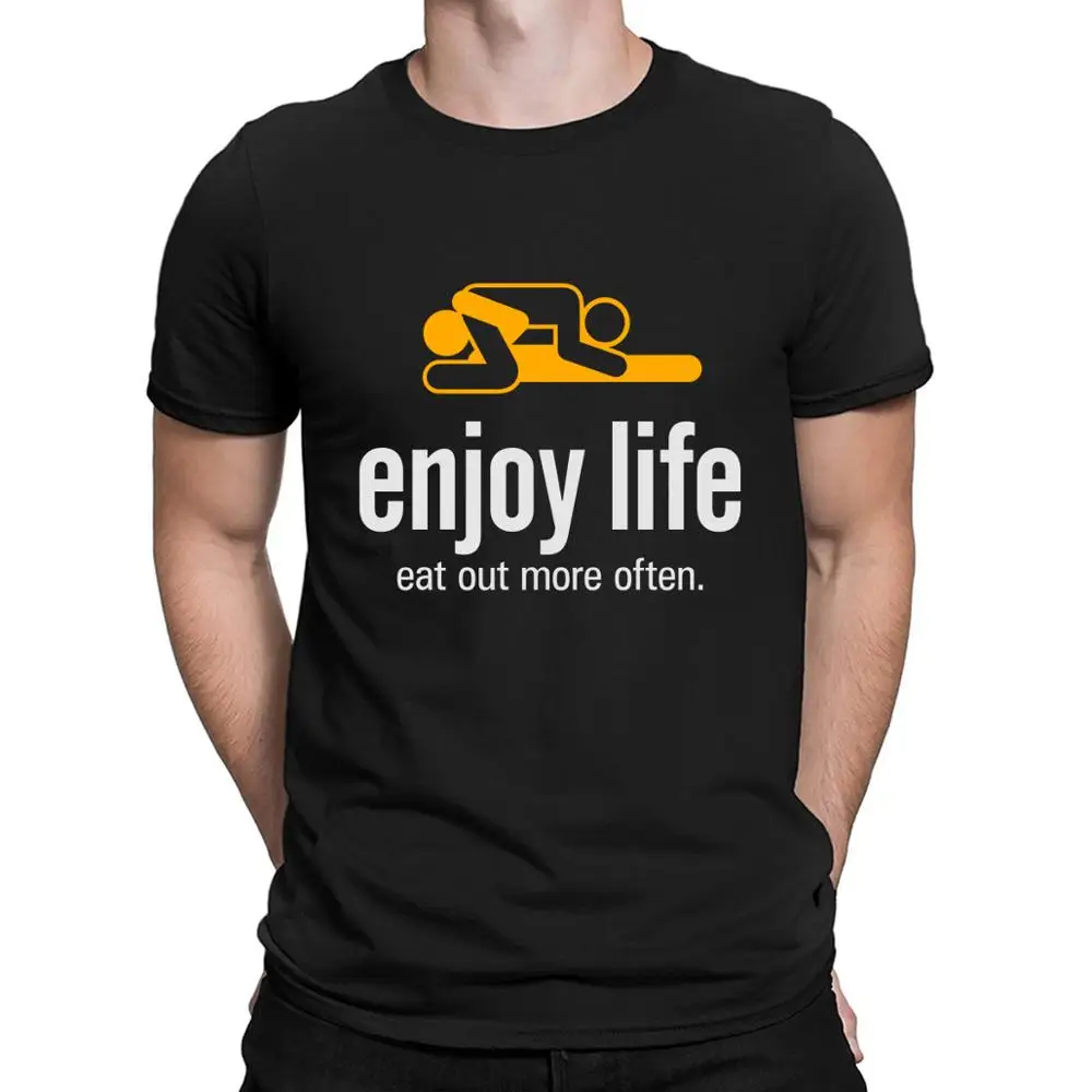 Doggystyle секс инструктор Enjoy Life 69 футболка дизайн S-5XL Солнечный свет Весна Аутентичные нормальная Новинка хлопковая футболка