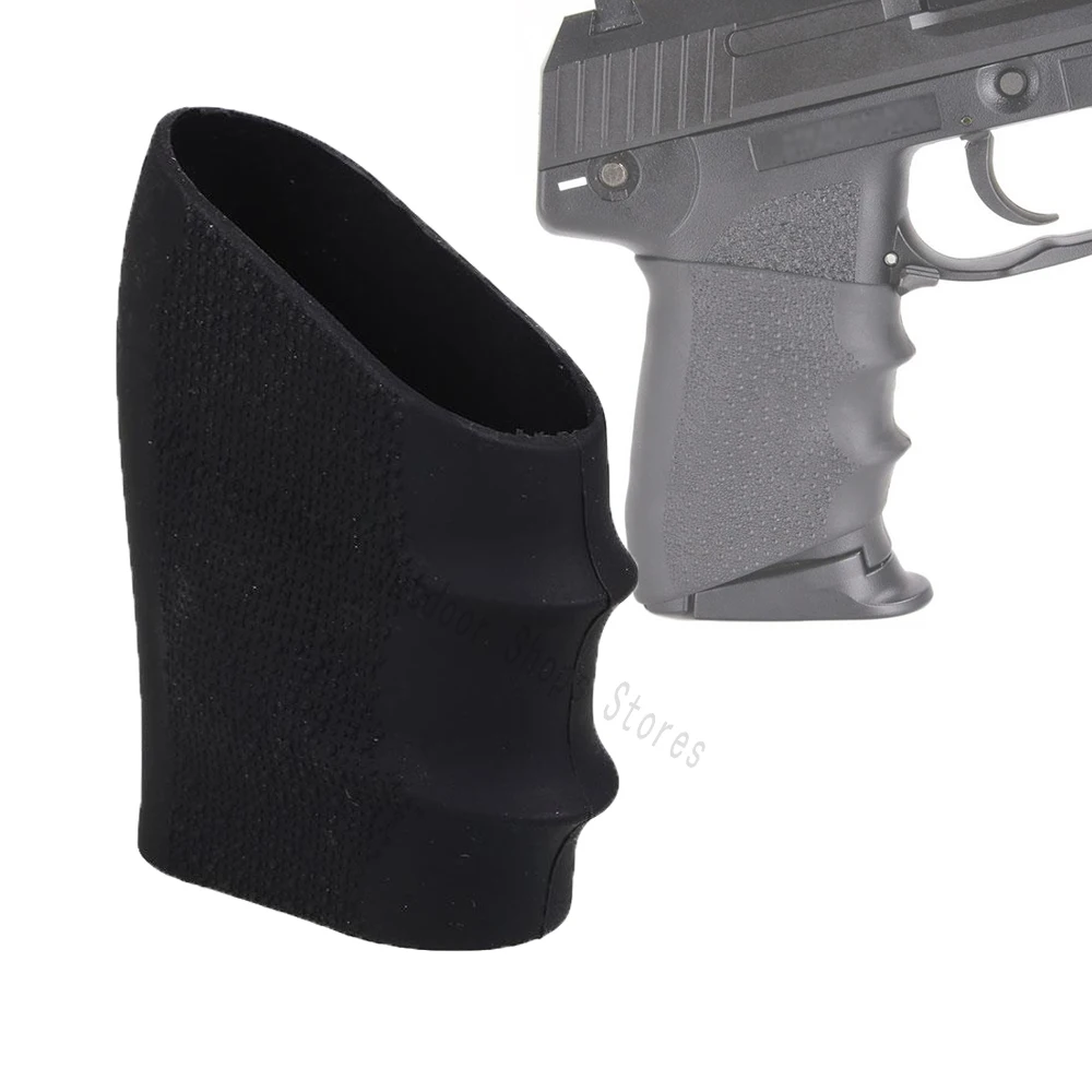 

TOtrait Universal Rubber Grip Sleeve Full Size Anti Slip Fits For Glock17 19 20 26, S&W, Sigma, SIG Sauer, Ruger, Colt, Beretta