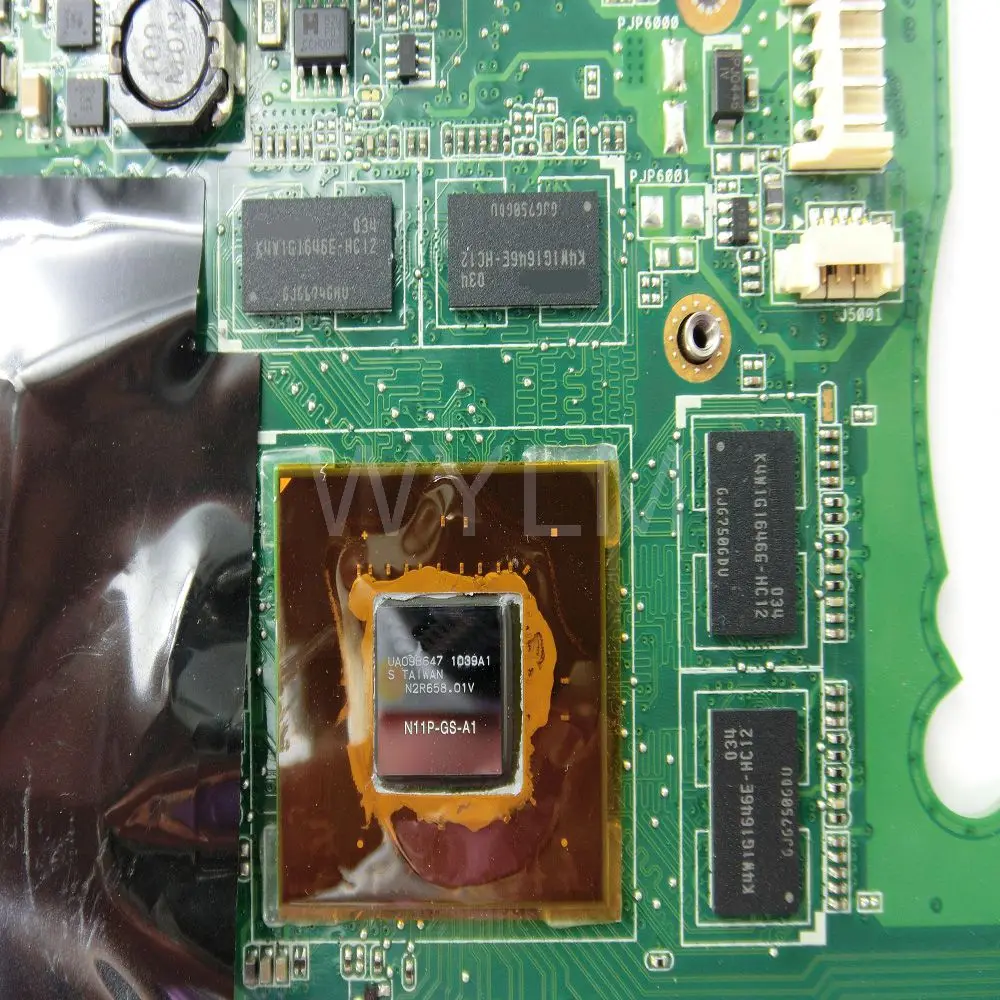Материнская плата U41JF GT425M 1 ГБ VRAM для ноутбука ASUS U41J материнская REV2.0 PGA989 DDR3 60-N1LMB1200