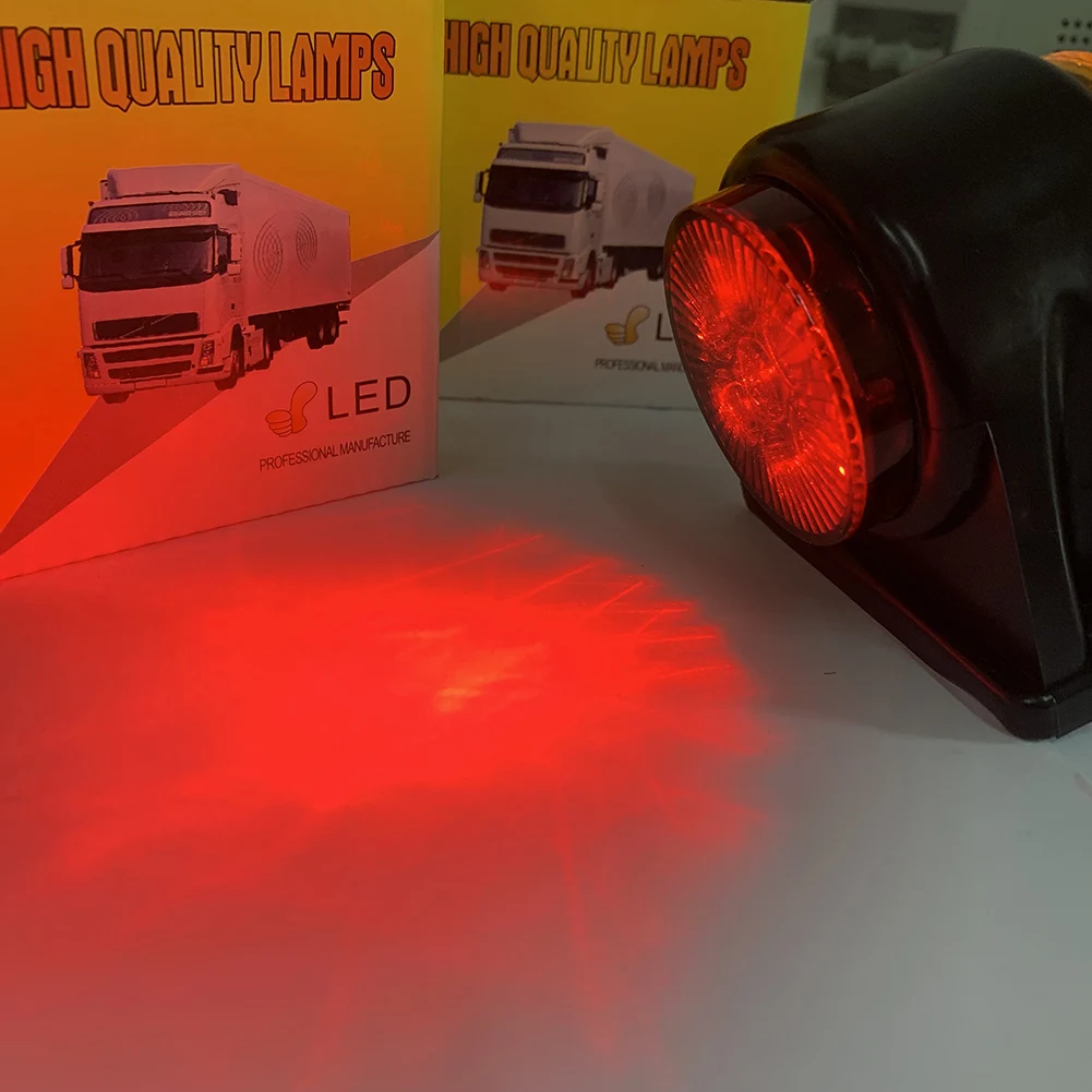 1 шт. автомобильный бочонок грузовик светодиодный боковой габаритный фонарь