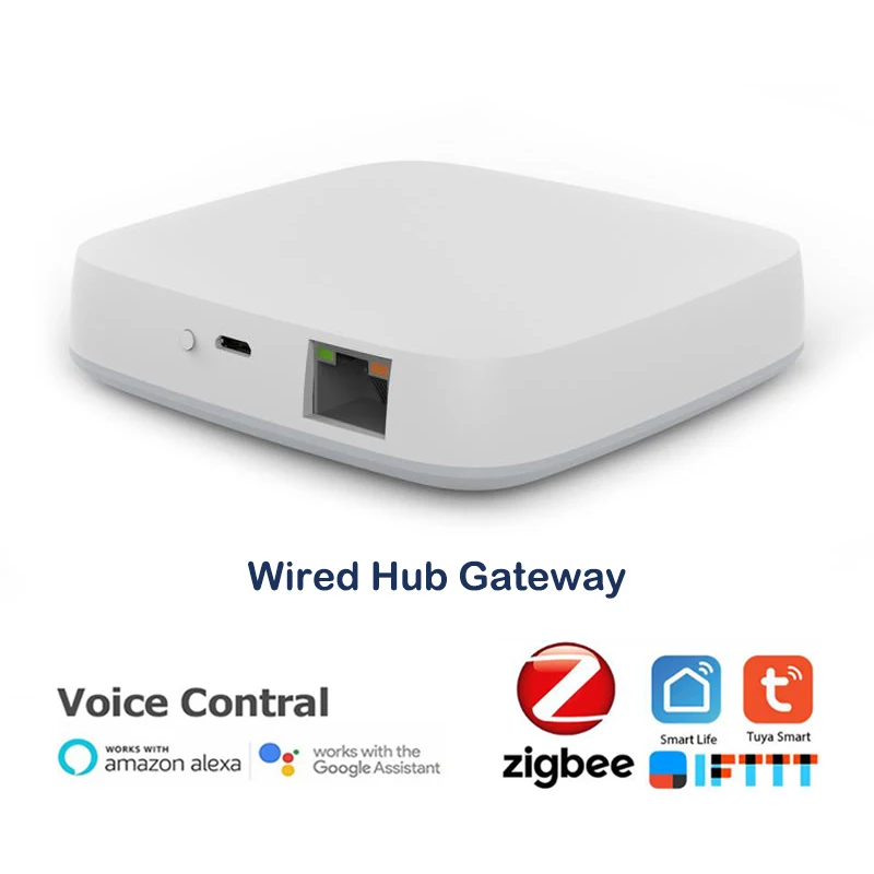 Умный шлюз Tuya ZigBee 3 0 беспроводной хаб с поддержкой Wi-Fi и мостом для умного дома