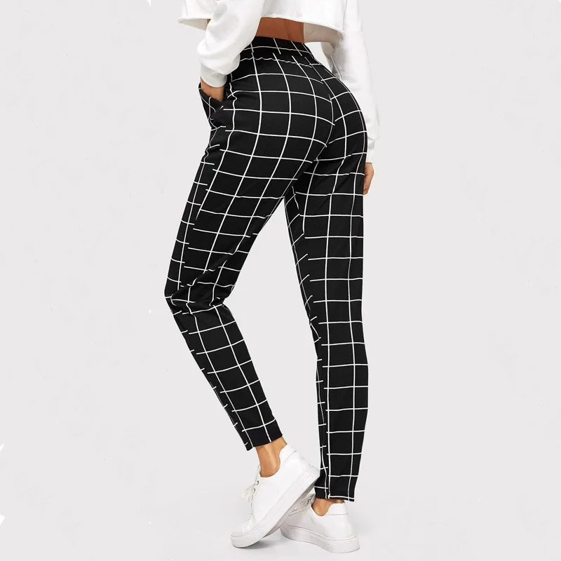

Seamless breathable casual trousers women autumn winter Europe and America loose leisure pocket trousers women