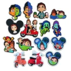 2021 аниме Подвески Disney Crocs Luca Kawaii аксессуары Подвески для обуви для Crocs Disney украшения для друзей детей девочек женщин взрослых