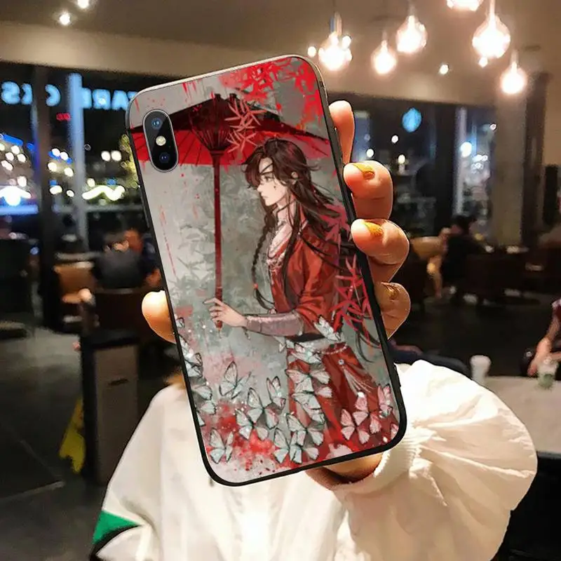 

Tian Guan Ci Fu anime Chinese style Phone Case for iPhone 11 12 mini pro XS MAX 8 7 6 6S Plus X 5S SE 2020 XR shell