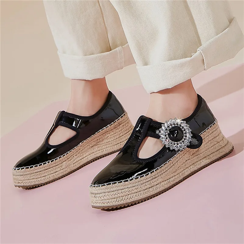 FEDONAS/качественная удобная женская обувь из овечьей кожи на плоской подошве