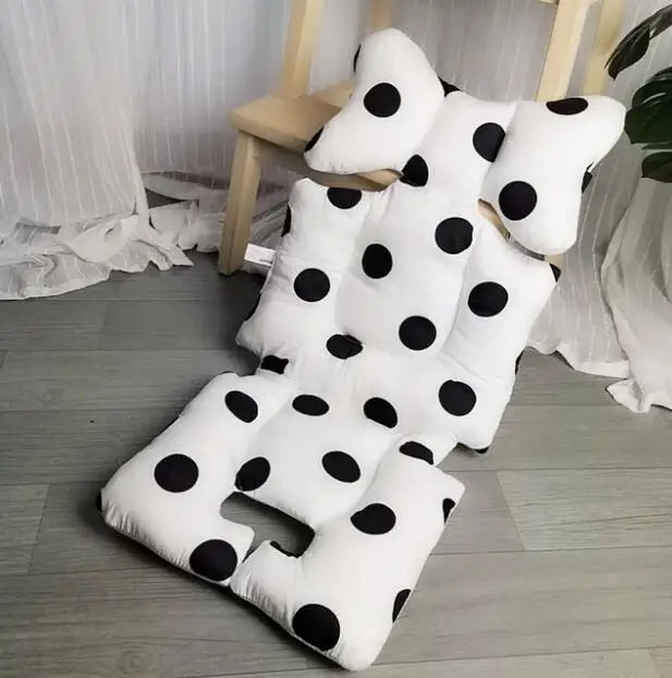 

Baby Breathable Soft Stroller Seat Pad Winter Warm Foldable Mattresses Cotton Cushion for Baby Trolley Car Seat Accessories
