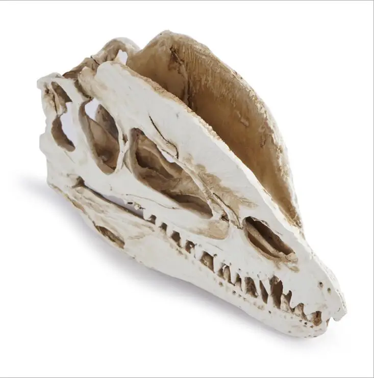 Dilophosaurus скелет модель смола для дома и офиса Хэллоуин украшение динозавры форма