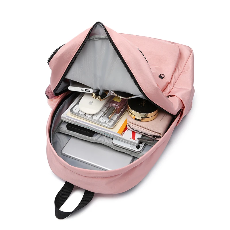 MARVEL fashion teenager travel backpack USB Charging school bag nylon waterproof bookbag mochila Large capacity backpack